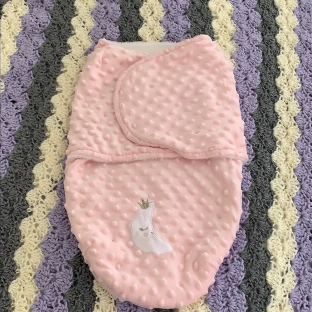 Pink Moon Blankets and Beyond Baby Swaddle